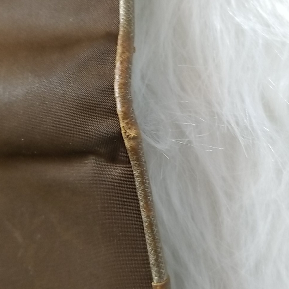 PRADA VINTAGE TRI- FOLD WALLET IN BROWN - Picture 5 of 9